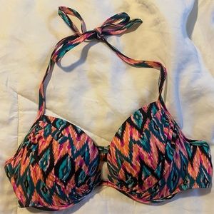 Shade & Shore bikini top. Multicolored. Size 36B